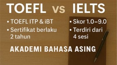 Toefl Vs Ielts Panduan Lengkap Memilih Tes Bahasa Inggris Untuk Beasiswa Studi Luar Negeri